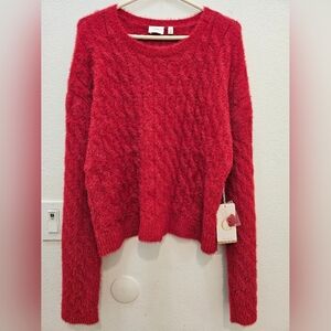 Cyrus Red Woman Sweater.
